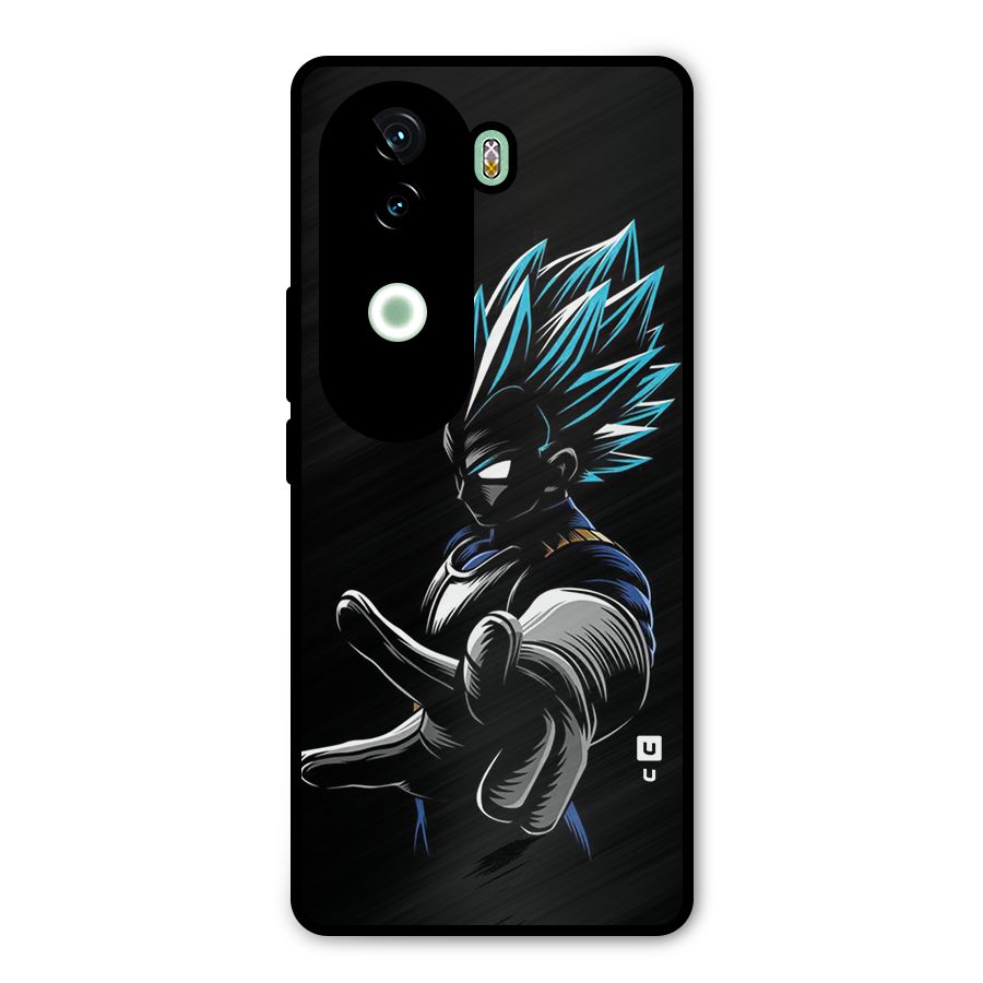 Vegeta Super Saiyan Metal Back Case for iQOO Z9s