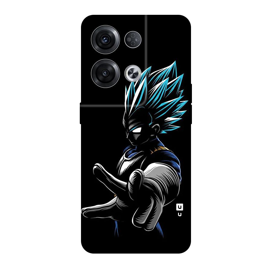 Vegeta Super Saiyan Original Polycarbonate Back Case for Oppo Reno8 Pro 5G