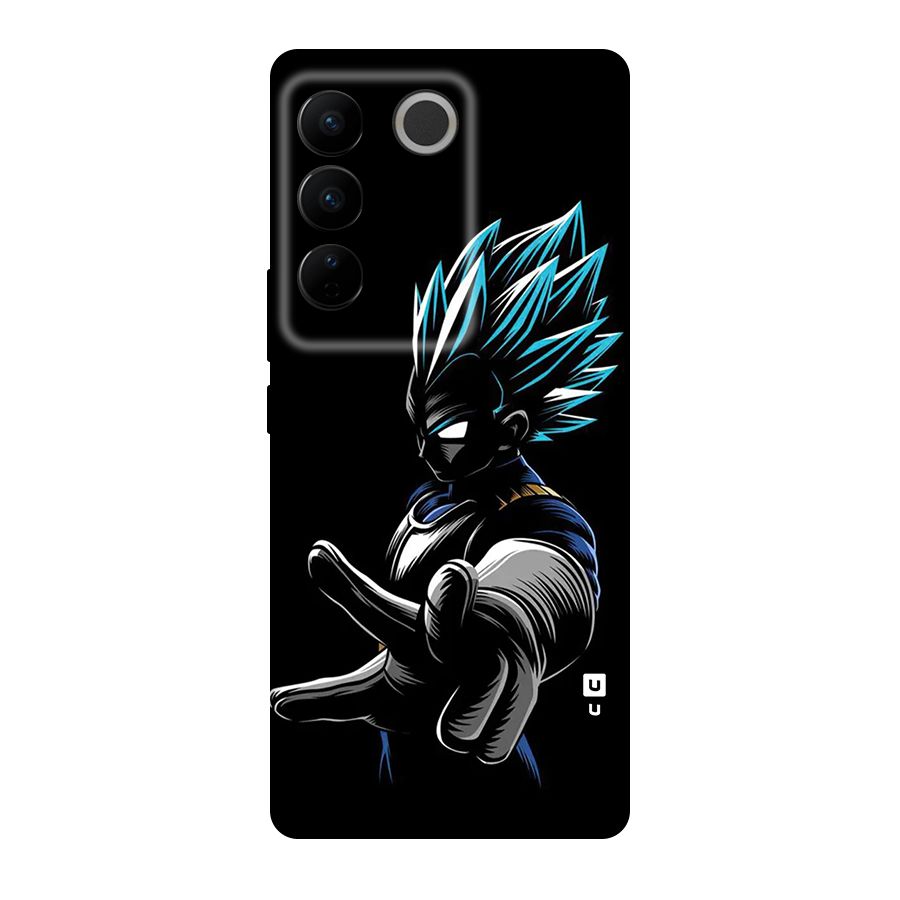 Vegeta Super Saiyan Original Polycarbonate Back Case for Vivo V27