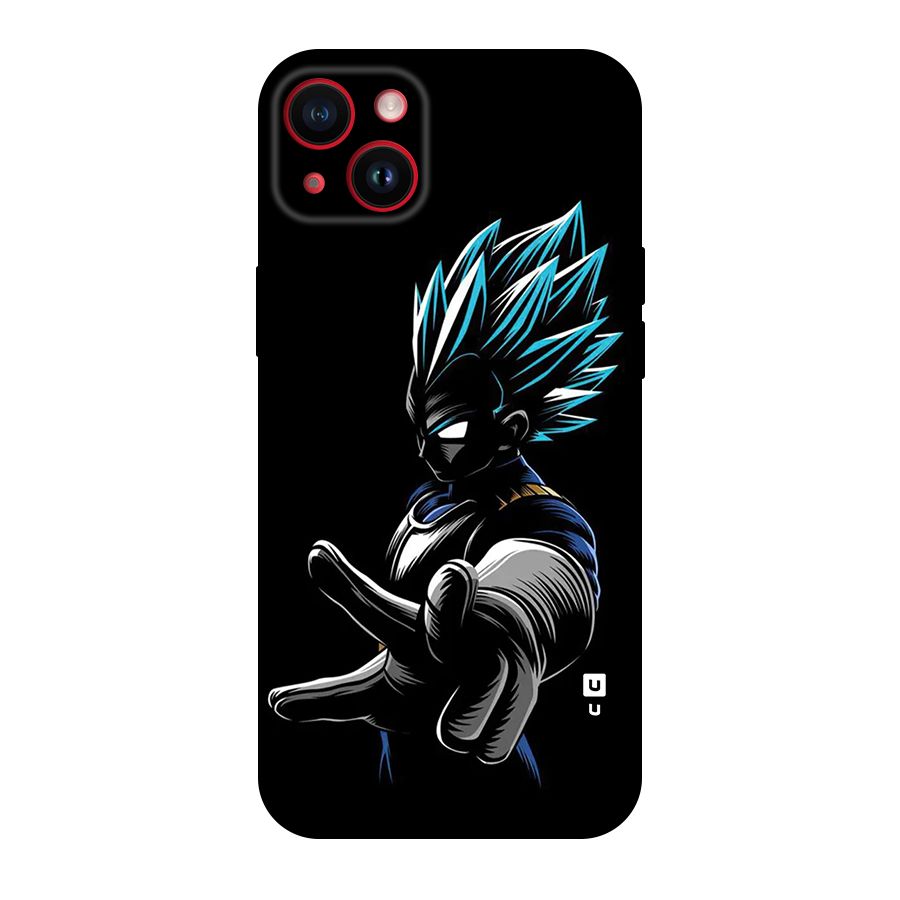 Vegeta Super Saiyan Original Polycarbonate Back Case for iPhone 14 Plus
