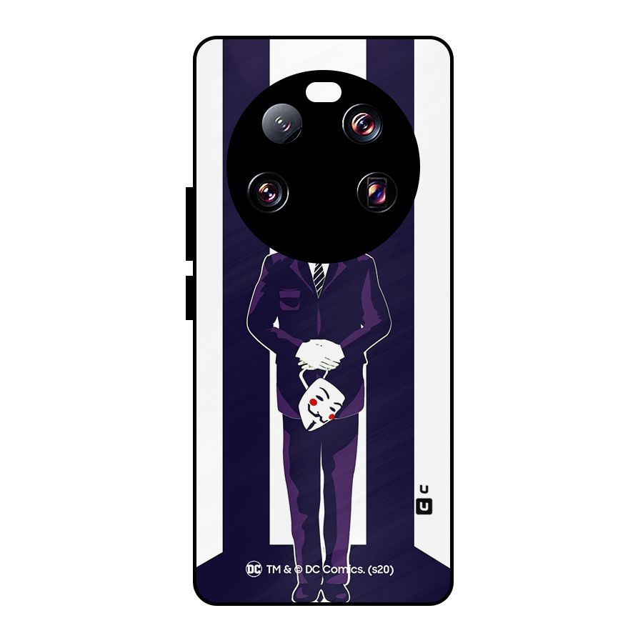 Vendetta Gentleman Holding Mask Illustration Metal Back Case for Xiaomi 13 Ultra