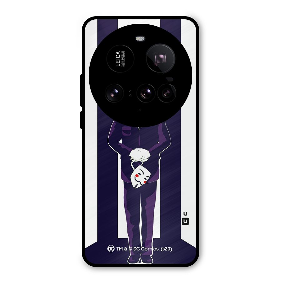 Vendetta Gentleman Holding Mask Illustration Metal Back Case for Xiaomi 15 Ultra