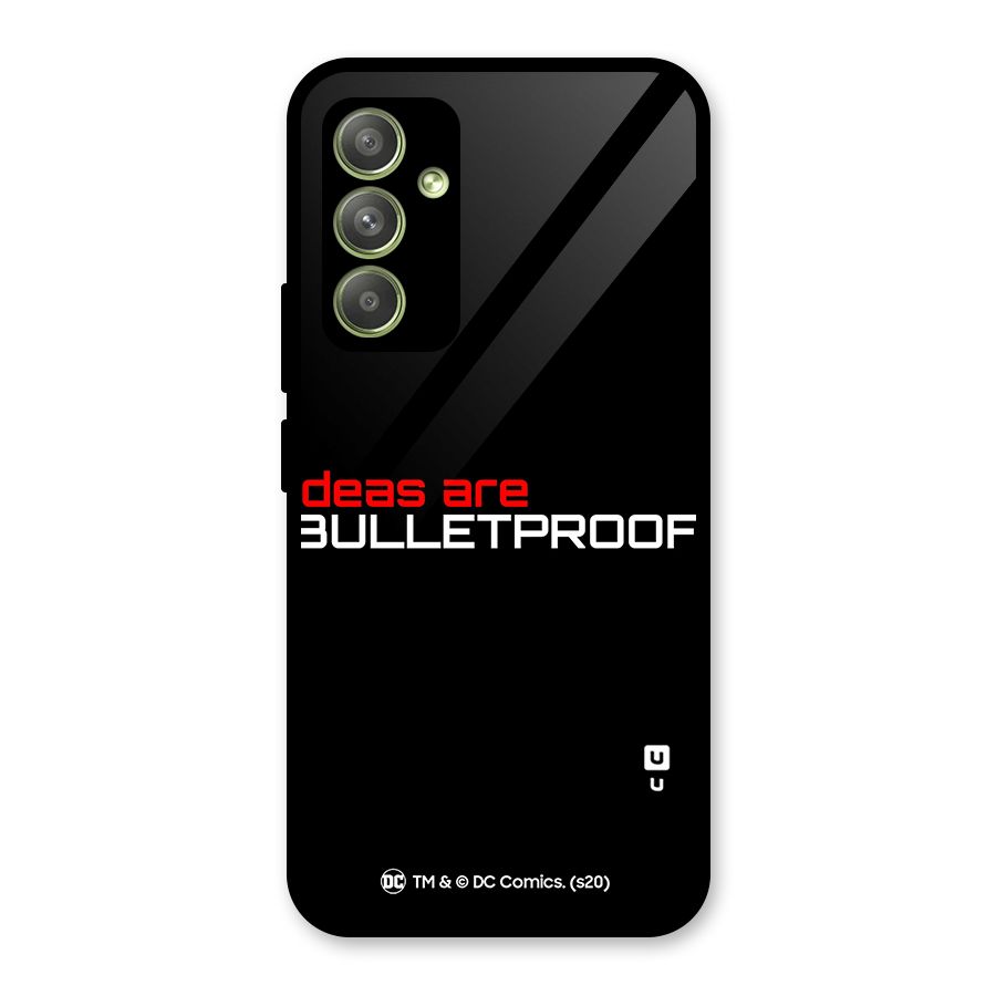 Vendetta Ideas are Bulletproof Glass Back Case for Galaxy A54