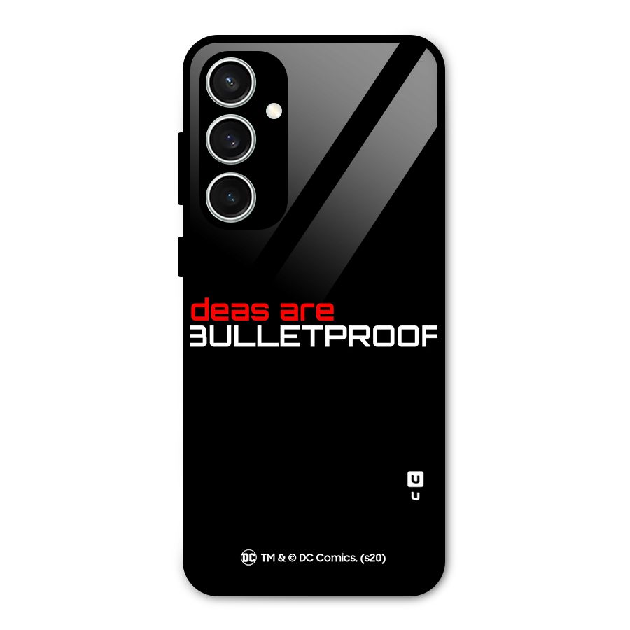 Vendetta Ideas are Bulletproof Glass Back Case for Galaxy S23 FE