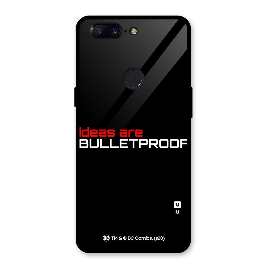Vendetta Ideas are Bulletproof Glass Back Case for OnePlus 5T