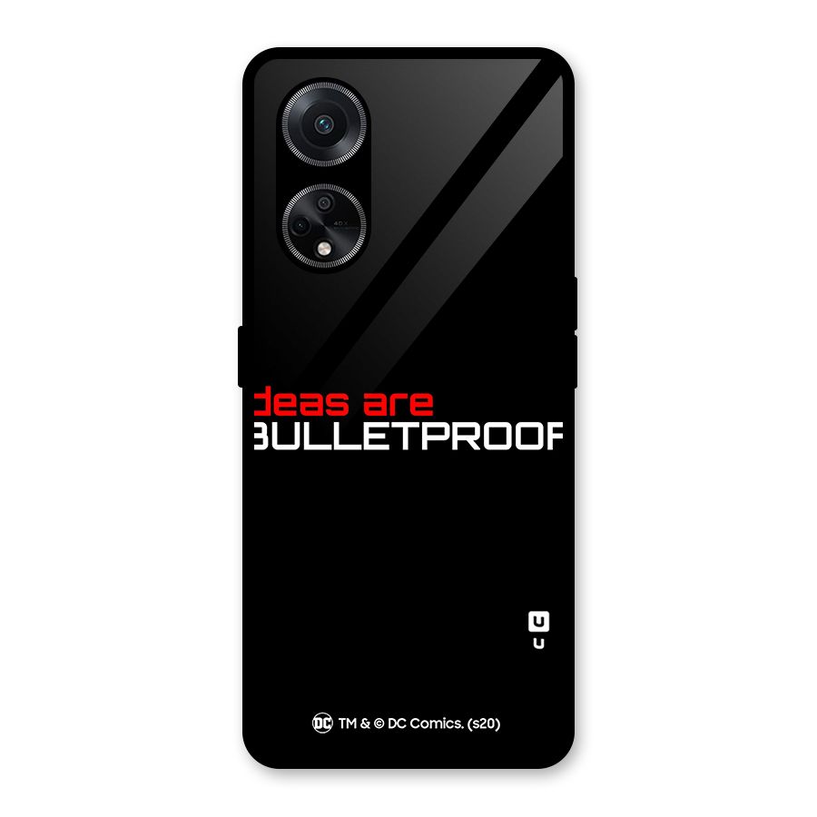 Vendetta Ideas are Bulletproof Glass Back Case for Oppo F23