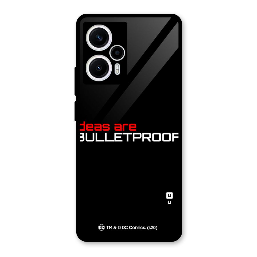 Vendetta Ideas are Bulletproof Glass Back Case for Poco F5