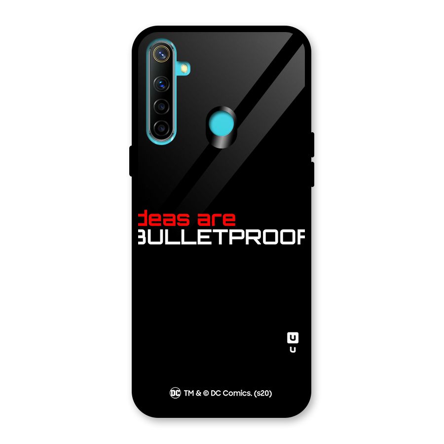 Vendetta Ideas are Bulletproof Glass Back Case for Realme Narzo 10