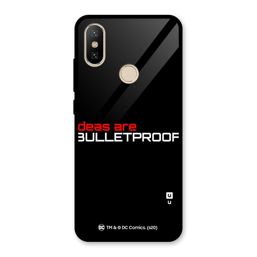 Vendetta Ideas are Bulletproof Glass Back Case for Redmi A2