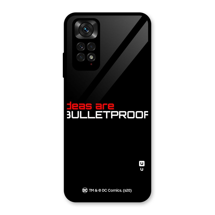 Vendetta Ideas are Bulletproof Glass Back Case for Redmi Note 11S
