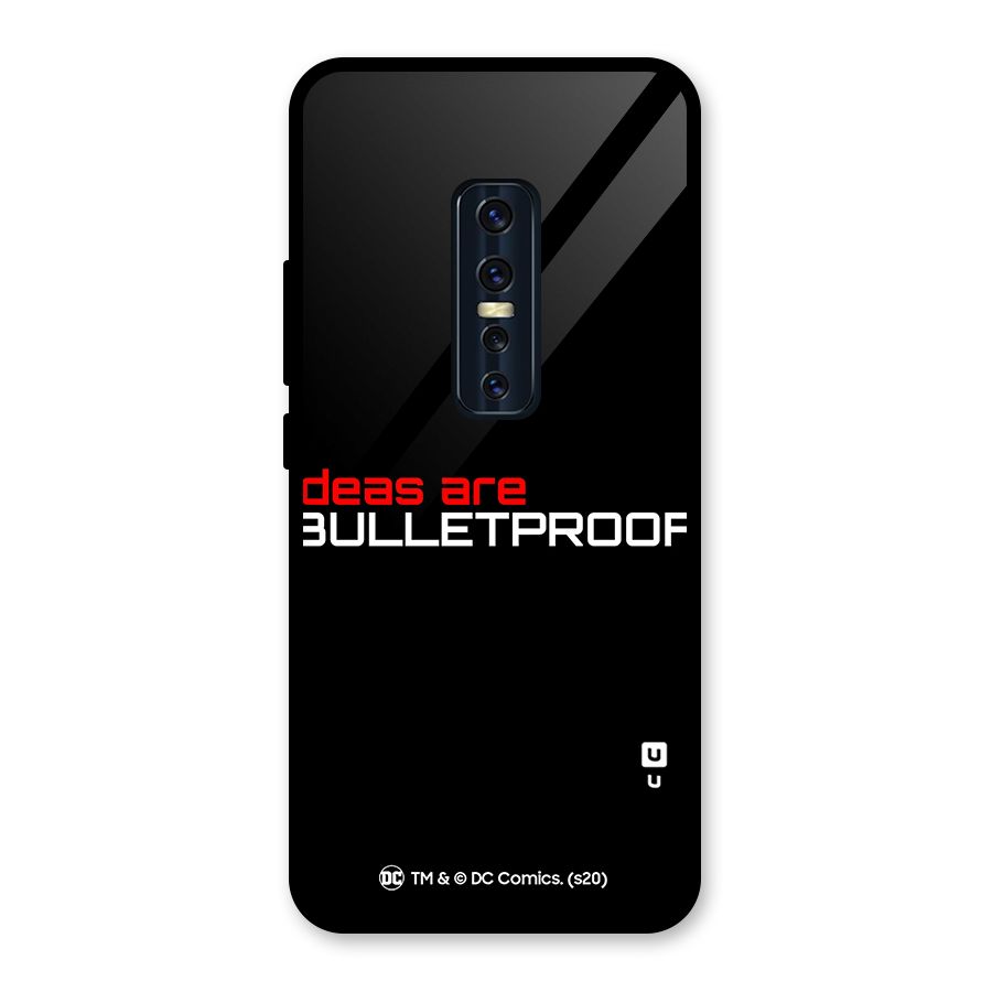 Vendetta Ideas are Bulletproof Glass Back Case for Vivo V17 Pro