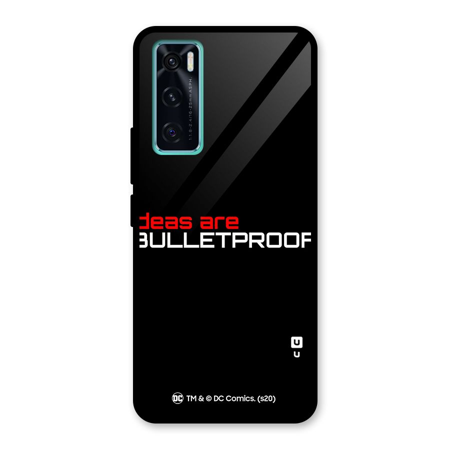 Vendetta Ideas are Bulletproof Glass Back Case for Vivo V20 SE