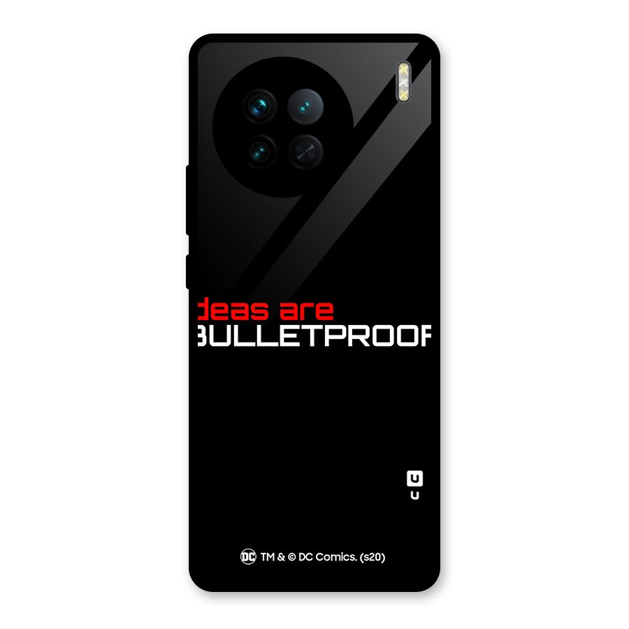 Vendetta Ideas are Bulletproof Glass Back Case for Vivo X90