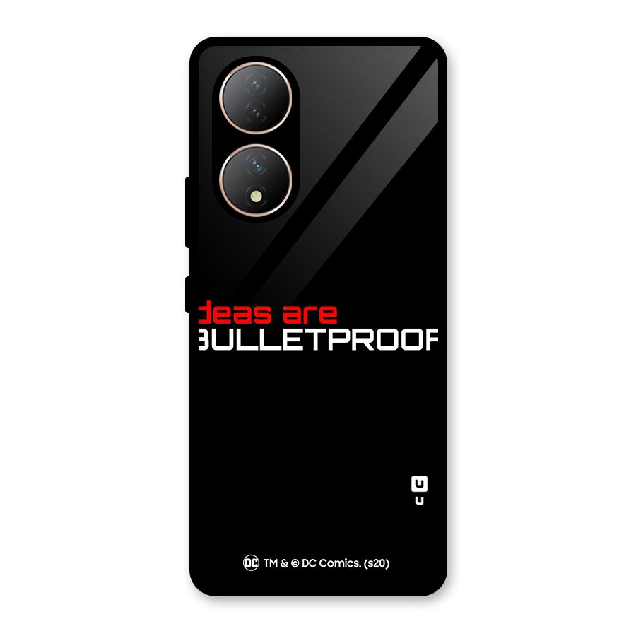 Vendetta Ideas are Bulletproof Glass Back Case for Vivo Y100