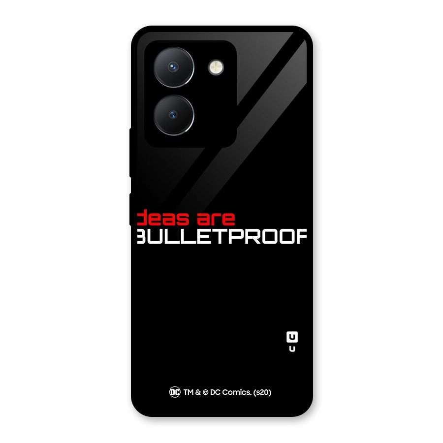 Vendetta Ideas are Bulletproof Glass Back Case for Vivo Y36