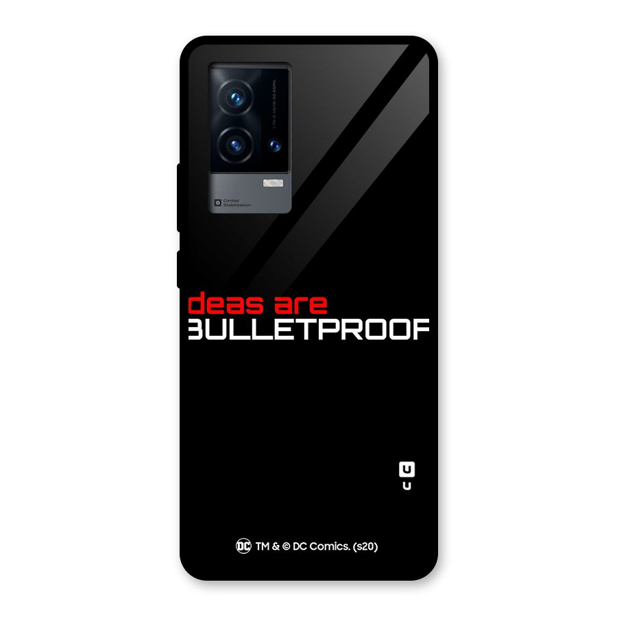 Vendetta Ideas are Bulletproof Glass Back Case for iQOO 9 5G