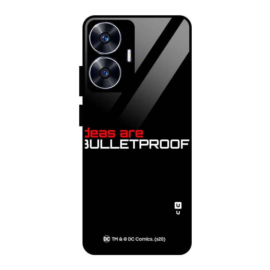 Vendetta Ideas are Bulletproof Glass Back Case for realme C55