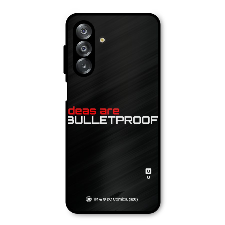 Vendetta Ideas are Bulletproof Metal Back Case for Galaxy A26