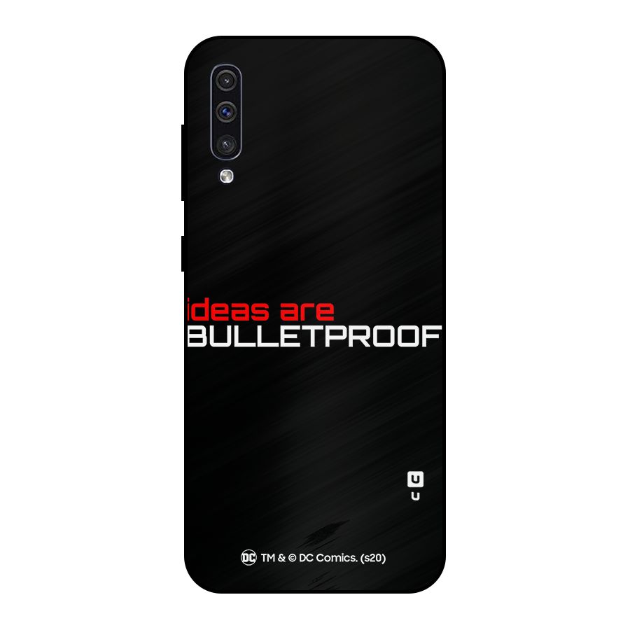 Vendetta Ideas are Bulletproof Metal Back Case for Galaxy A30s