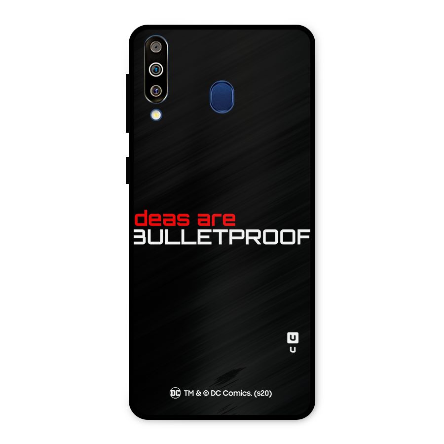 Vendetta Ideas are Bulletproof Metal Back Case for Galaxy M30
