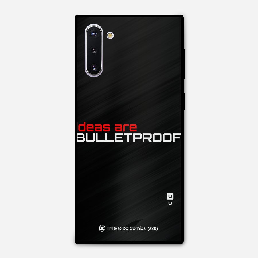 Vendetta Ideas are Bulletproof Metal Back Case for Galaxy Note 10