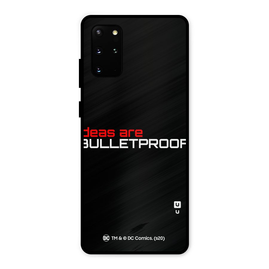 Vendetta Ideas are Bulletproof Metal Back Case for Galaxy S20 Plus