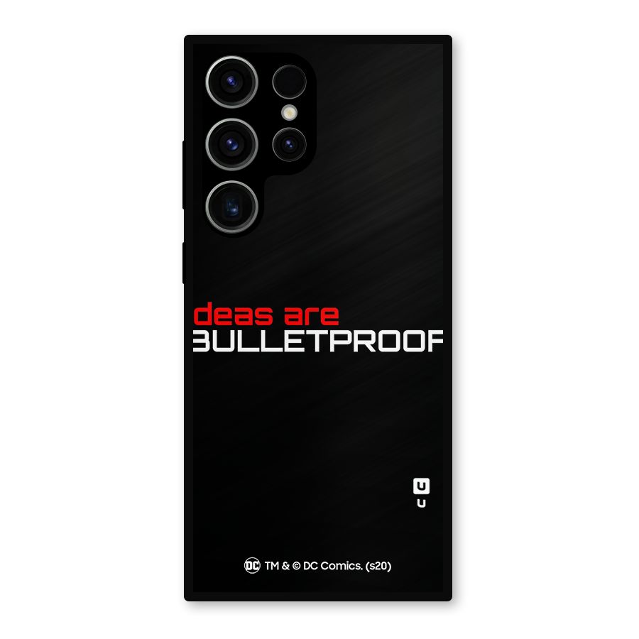 Vendetta Ideas are Bulletproof Metal Back Case for Galaxy S23 Ultra