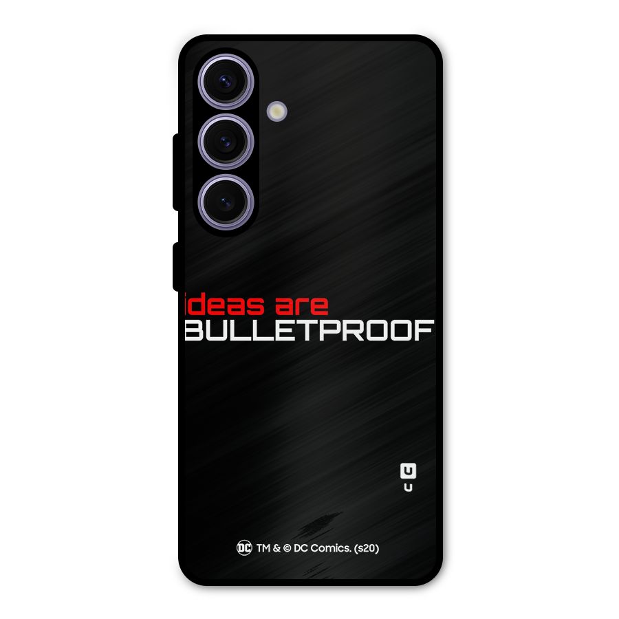 Vendetta Ideas are Bulletproof Metal Back Case for Galaxy S24