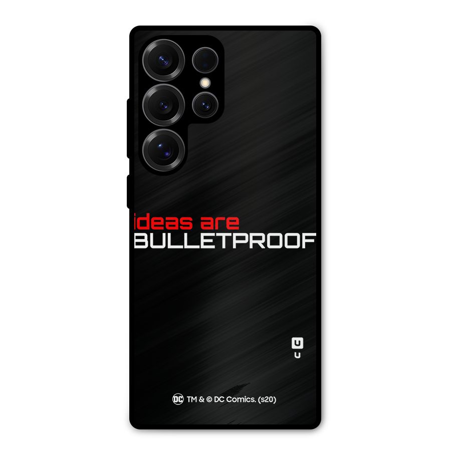 Vendetta Ideas are Bulletproof Metal Back Case for Galaxy S25 Ultra