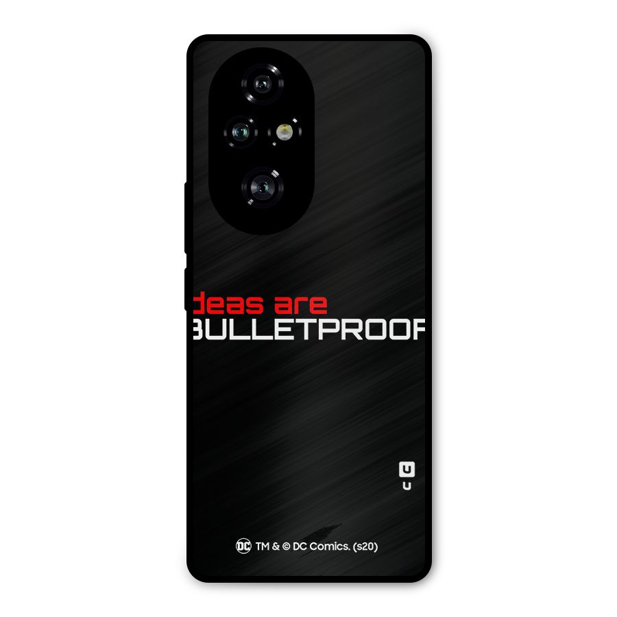 Vendetta Ideas are Bulletproof Metal Back Case for Honor 200 Pro