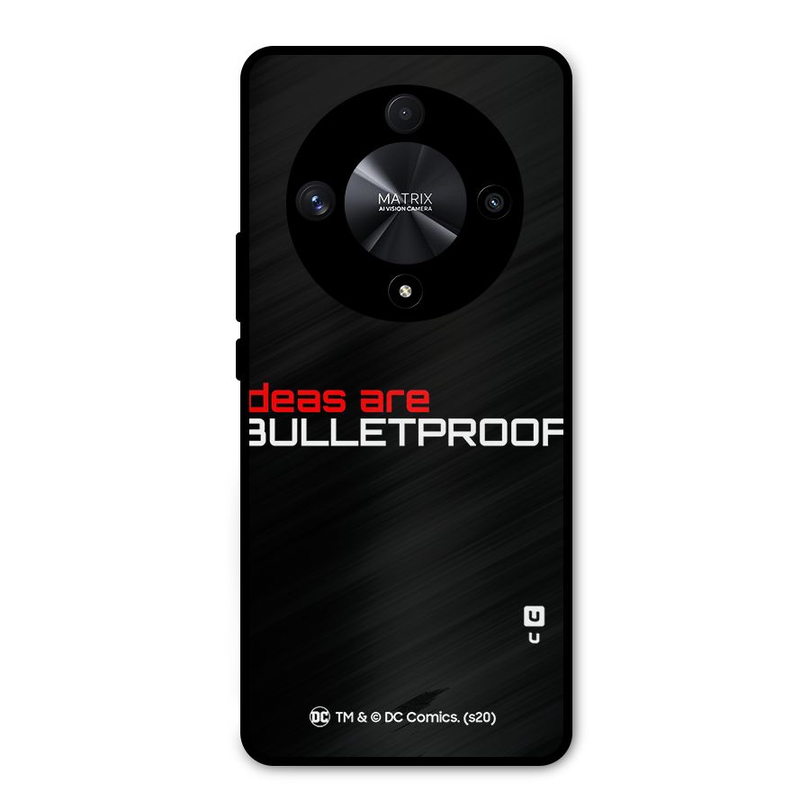 Vendetta Ideas are Bulletproof Metal Back Case for Honor X9b