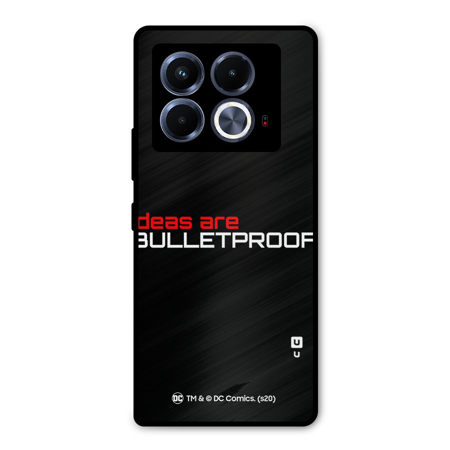 Vendetta Ideas are Bulletproof Metal Back Case for Infinix Note 40 5G
