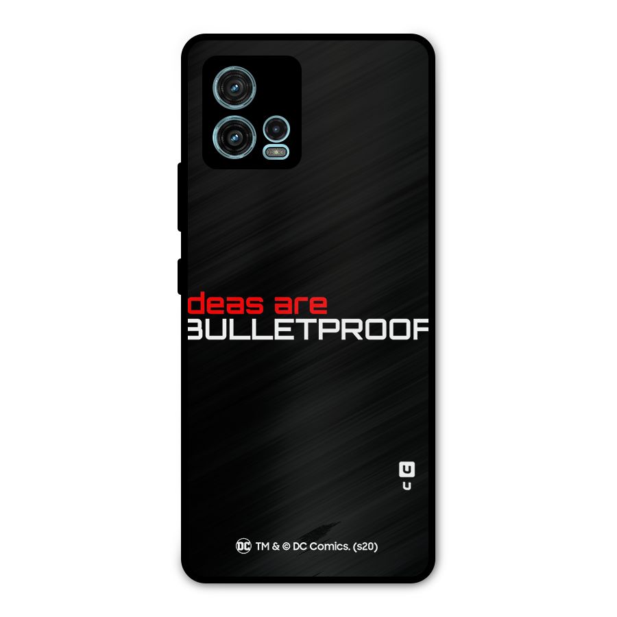 Vendetta Ideas are Bulletproof Metal Back Case for Moto G72