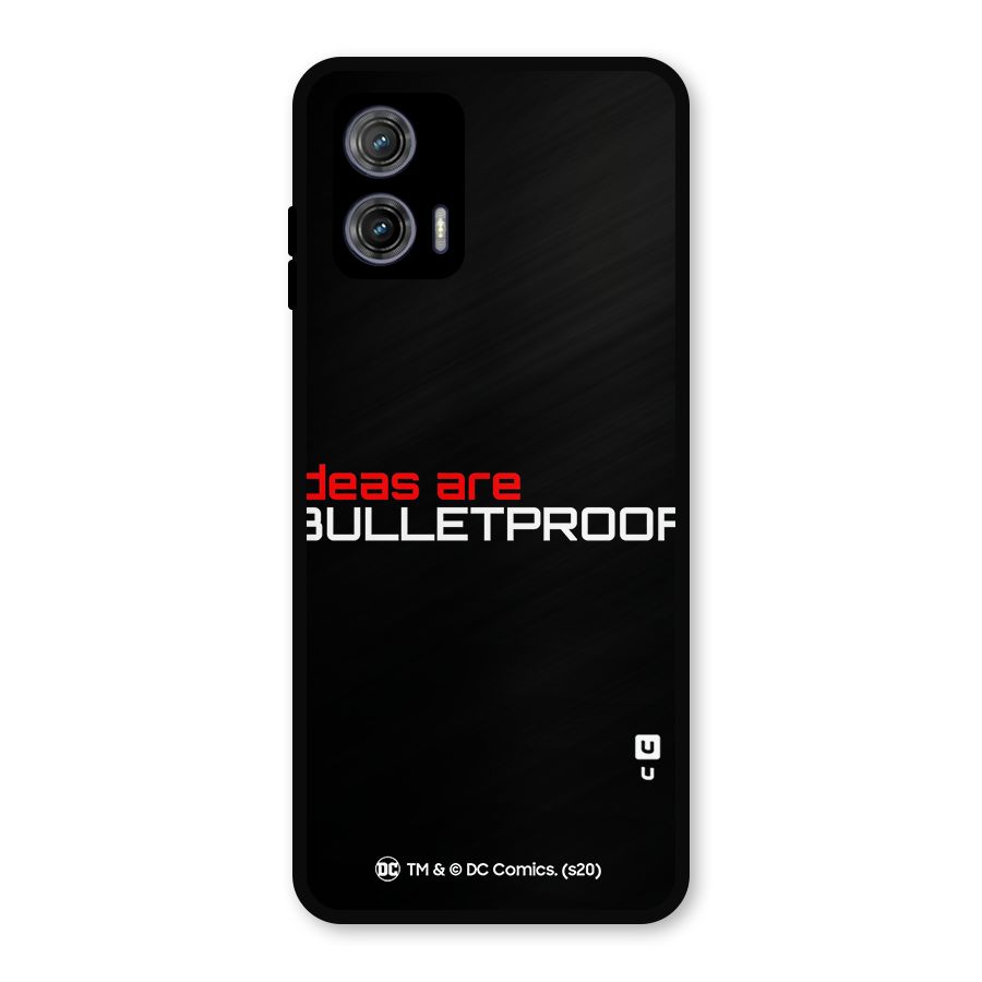 Vendetta Ideas are Bulletproof Metal Back Case for Moto G73
