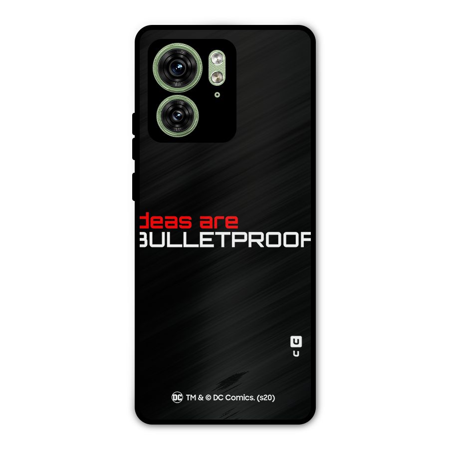 Vendetta Ideas are Bulletproof Metal Back Case for Motorola Edge 40 5G