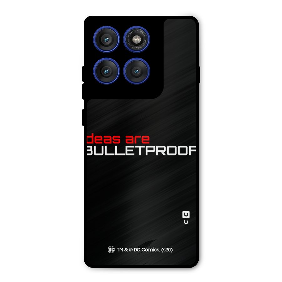 Vendetta Ideas are Bulletproof Metal Back Case for Motorola Edge 60 Pro