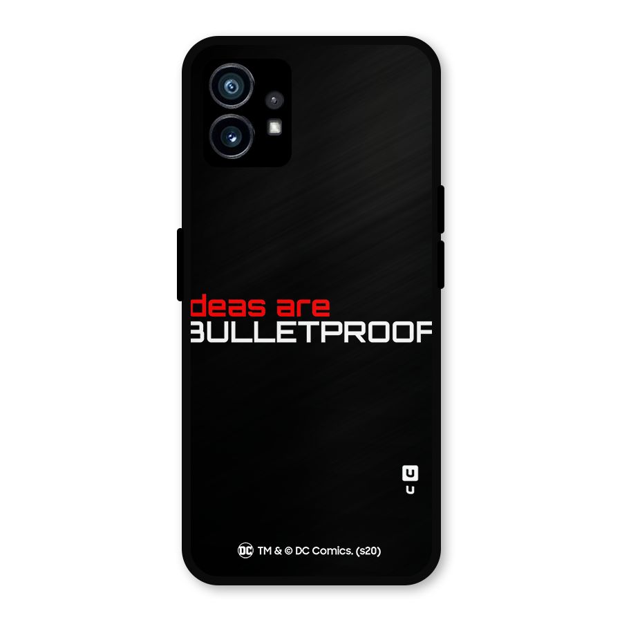 Vendetta Ideas are Bulletproof Metal Back Case for Nothing Phone 1