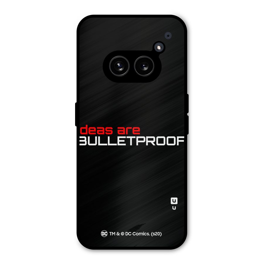 Vendetta Ideas are Bulletproof Metal Back Case for Nothing Phone 2a Plus