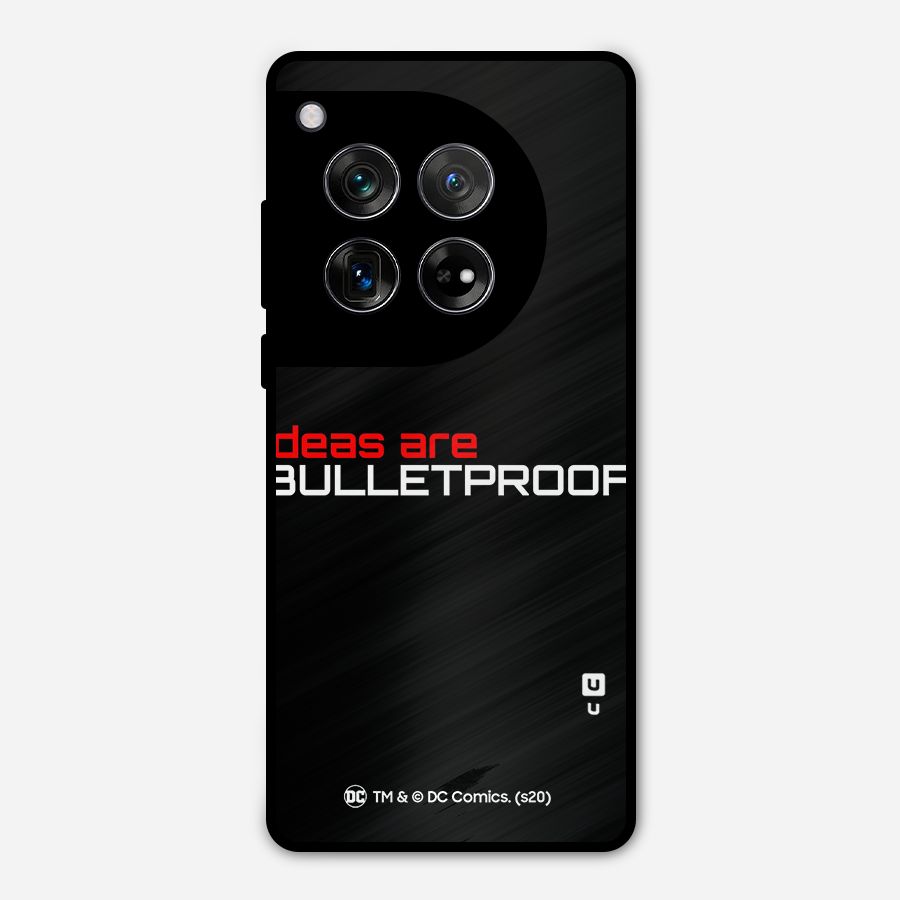 Vendetta Ideas are Bulletproof Metal Back Case for OnePlus 12