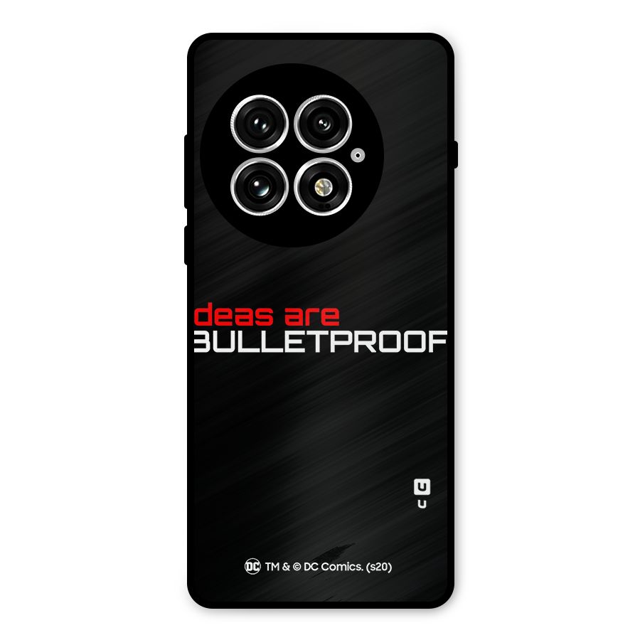 Vendetta Ideas are Bulletproof Metal Back Case for OnePlus 13