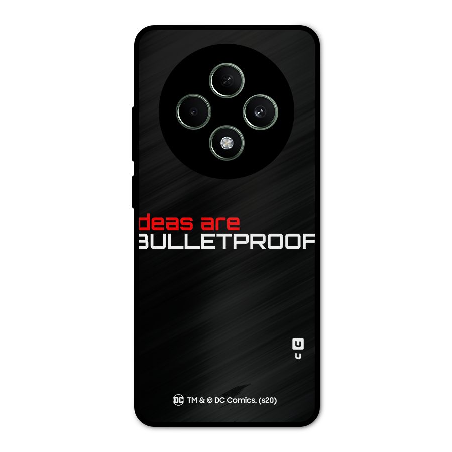 Vendetta Ideas are Bulletproof Metal Back Case for Oppo F27