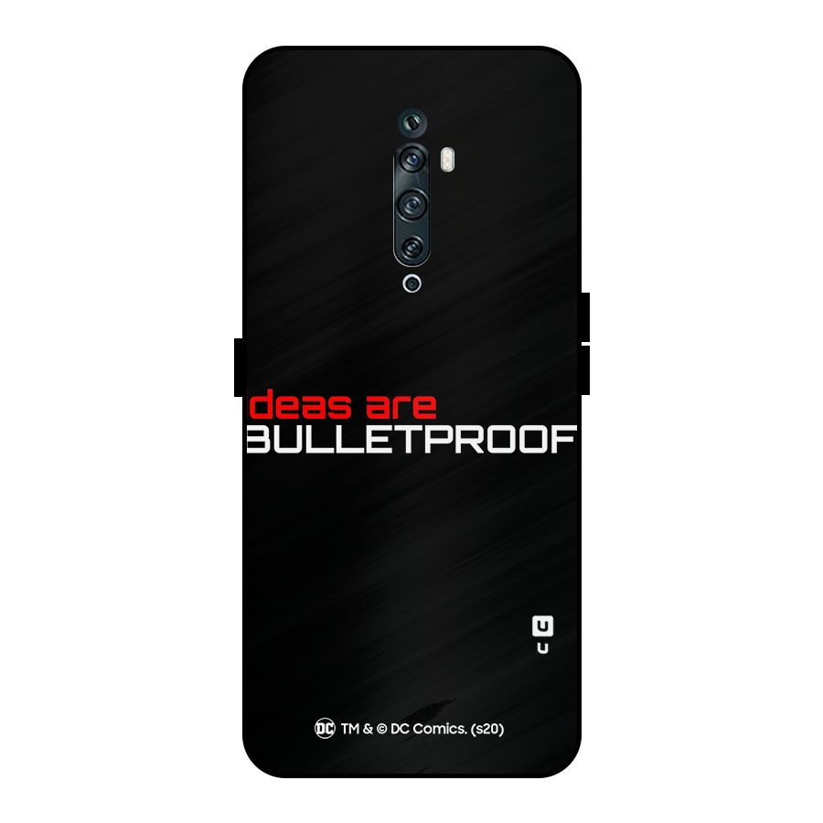 Vendetta Ideas are Bulletproof Metal Back Case for Oppo Reno2 F