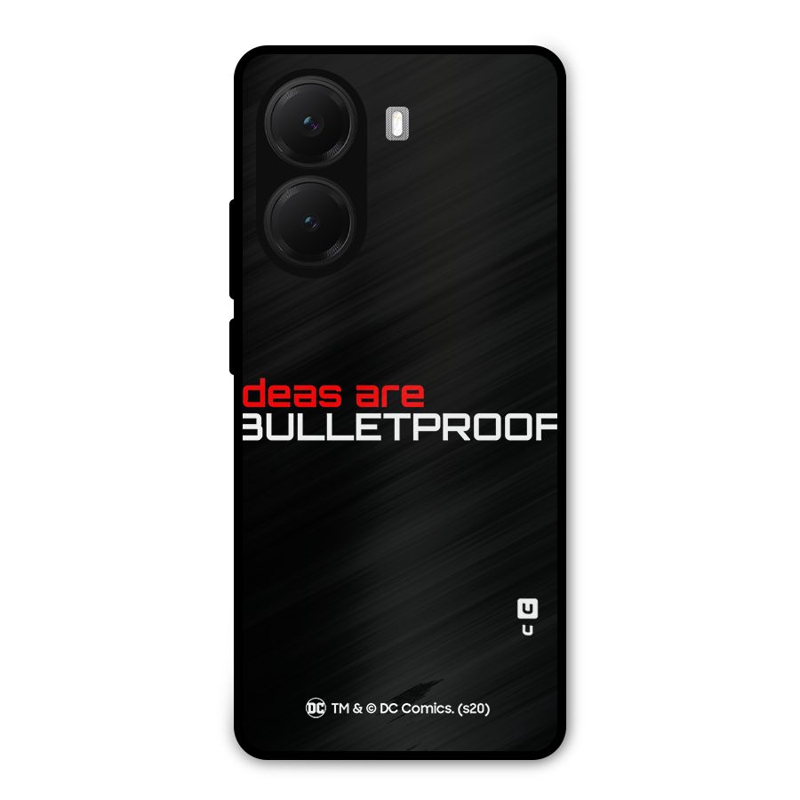 Vendetta Ideas are Bulletproof Metal Back Case for Poco X7 Pro