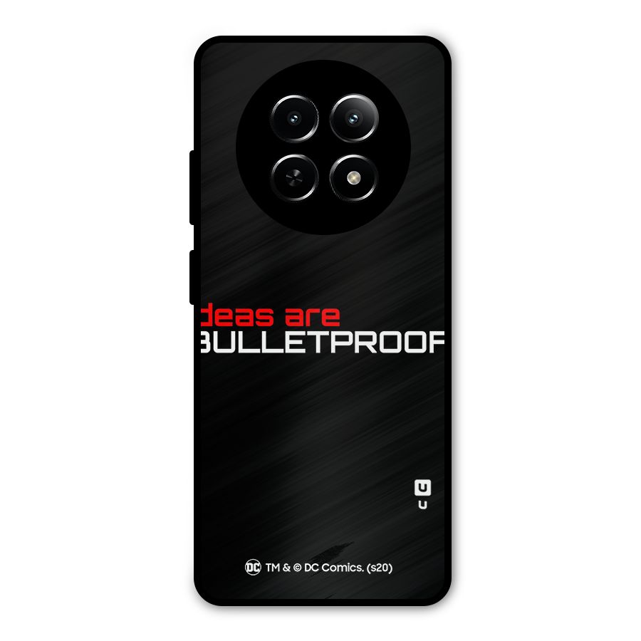 Vendetta Ideas are Bulletproof Metal Back Case for Realme 12x 5G