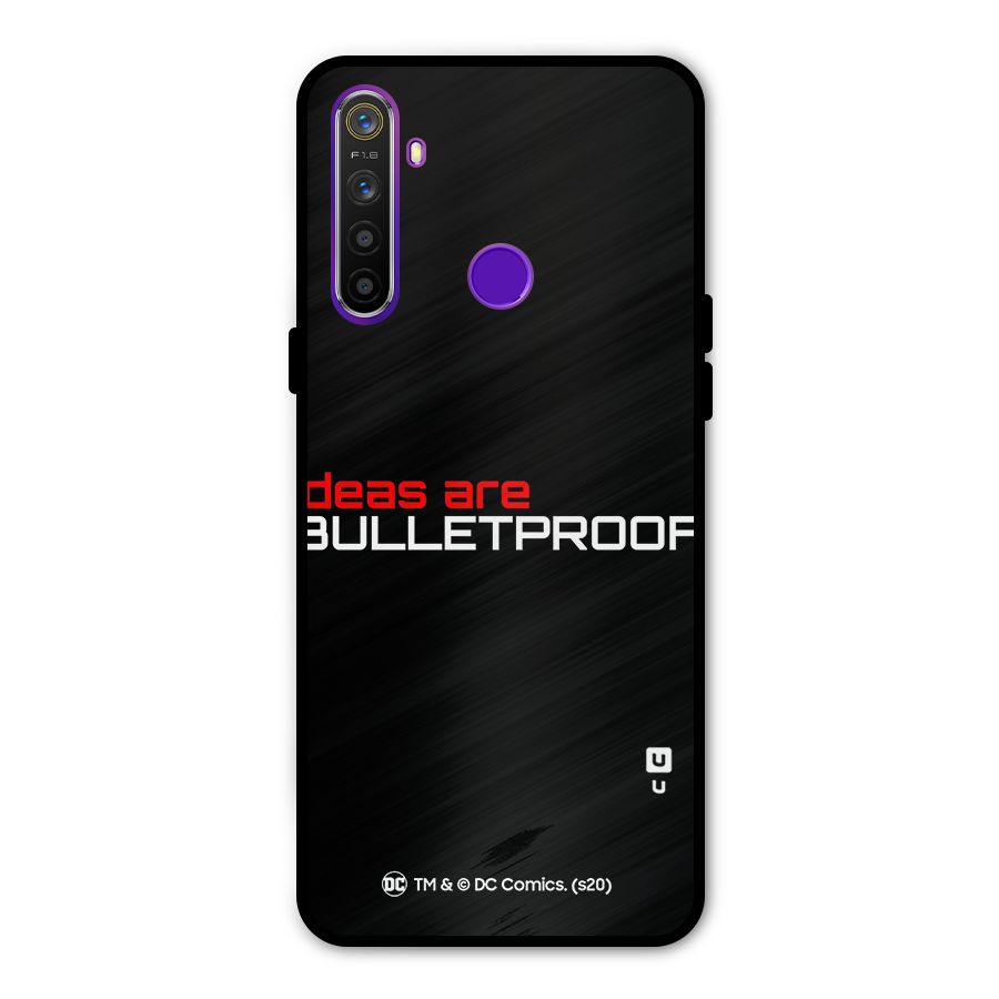 Vendetta Ideas are Bulletproof Metal Back Case for Realme 5i