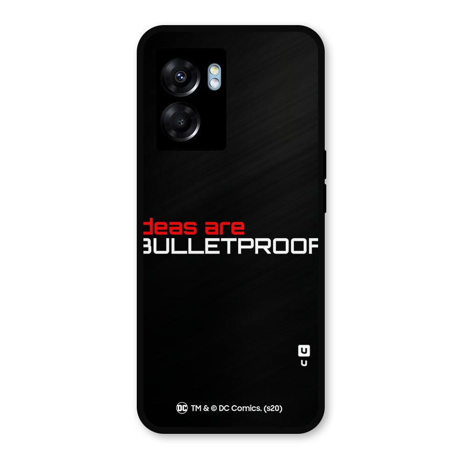 Vendetta Ideas are Bulletproof Metal Back Case for Realme Narzo 50 5G