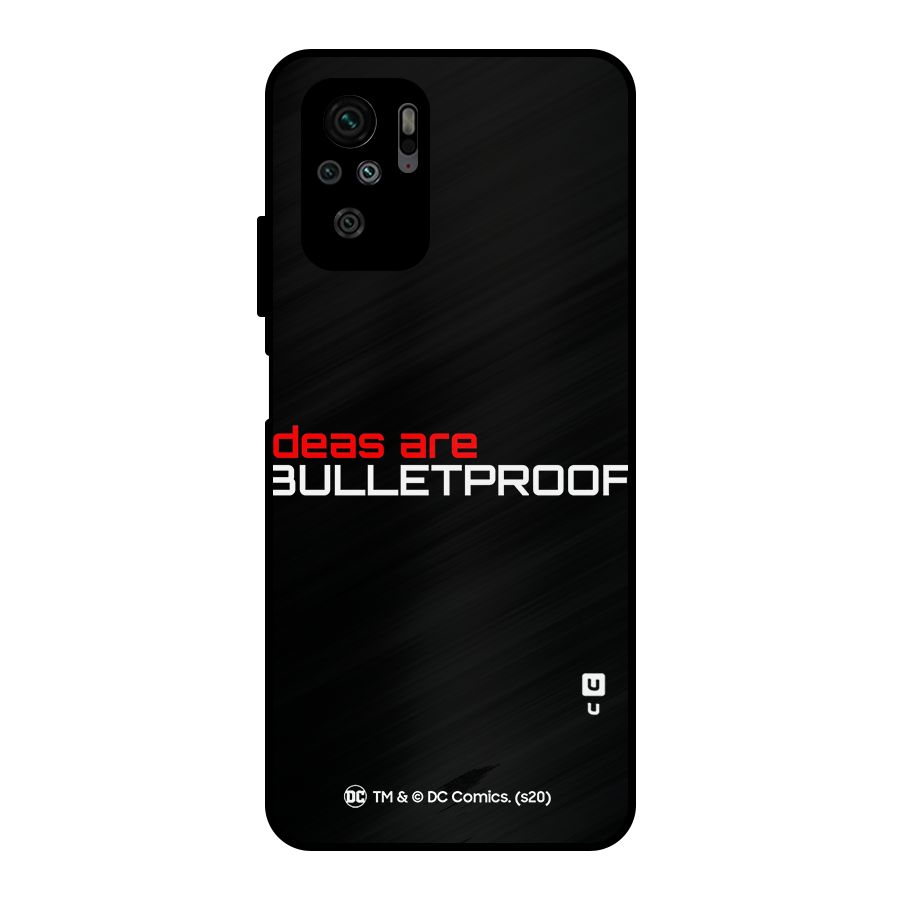 Vendetta Ideas are Bulletproof Metal Back Case for Redmi Note 11 SE
