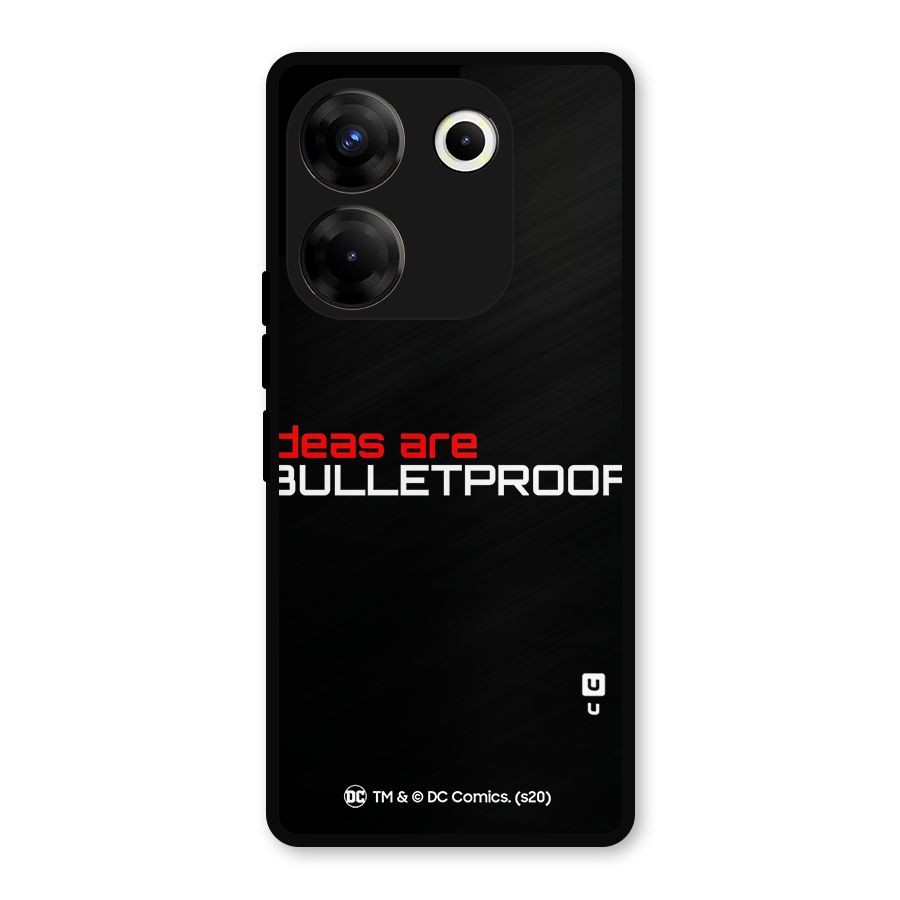 Vendetta Ideas are Bulletproof Metal Back Case for Tecno Camon 20 Pro