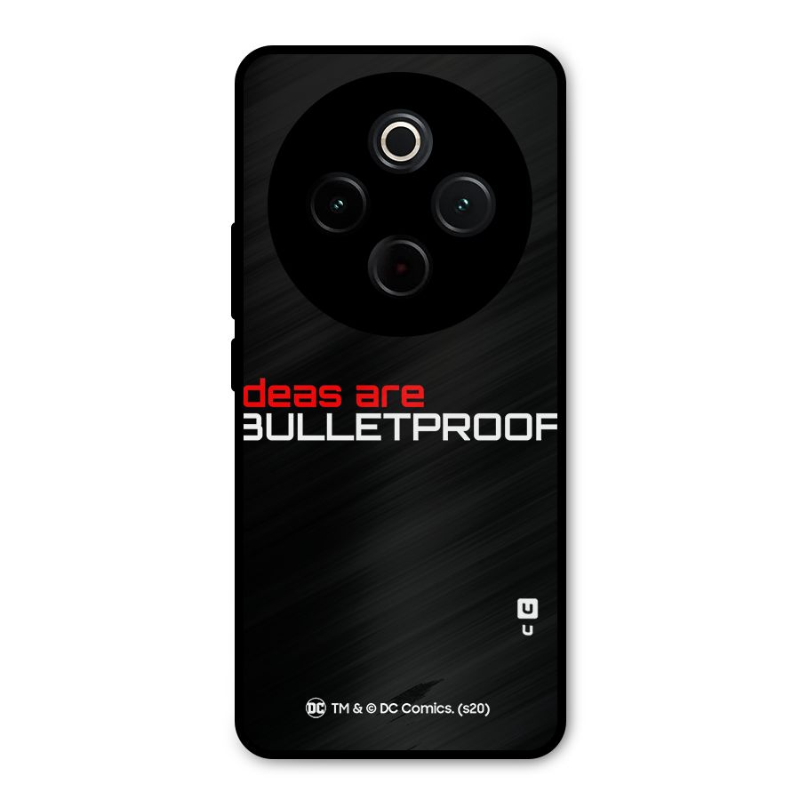 Vendetta Ideas are Bulletproof Metal Back Case for Vivo T4
