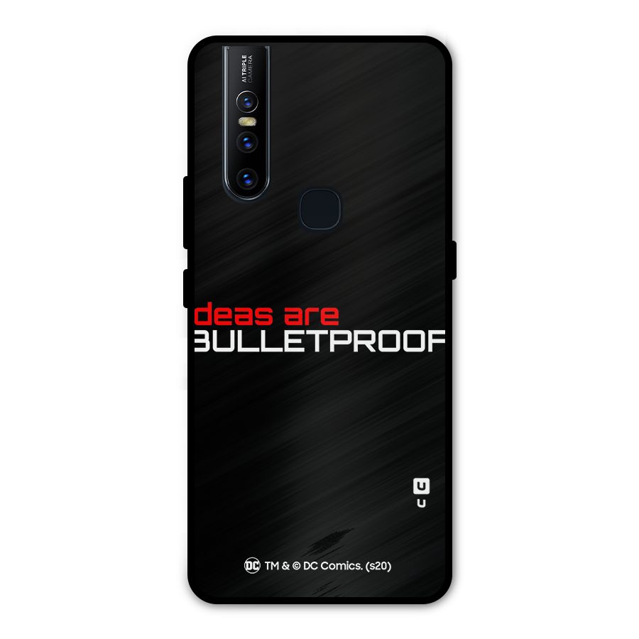 Vendetta Ideas are Bulletproof Metal Back Case for Vivo V15